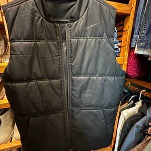 Men's Black Nike Puffer Vest